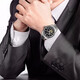 
Yibo (EBOHR) [same model in the mall] men's mechanical watch hollow flywheel automatic waterproof and luminous birthday gift for boyfriend. Elegant black plate hollow [gift box + strap] 1098