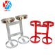 Nuevo extintor de acero inoxidable Extintor de carpas marina de acero Montaje de soporte fijo 12345689 kg Jin [Jin equivale a 0.5 kg] Modelo de cilindro de automóvil de 3-4 kg de 3-4 kg