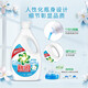 Bilang Qingya Jasmine Flavor Laundry Detergent Natural Fragrance Cleansing Guru New Machine Hand Washing Detergent Gentle Household Large Bottle Qingya Jasmine 3kg*2