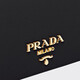PRADA/Prada Gift Women's Saffiano Leather Mini Handbag Shoulder Bag Women's Bag Black