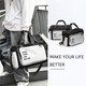 Sac de voyage de voyage Lehuo Sac à bagages pour hommes Sac de sport pour hommes Sac de gym