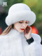 Mu Jia Ge Hat Women's Winter Korean Style Warm Whole Mink Fashion Winter Mink Fur Fox Fur Snow Princess Hat 5153 Black M (55-57)