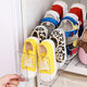 Right Guest Baby Shoe Storage Rack Shoe Rack Shoe Box Baby Shoe Cabinet Children's Shoe Box Large Capacity Cabinet Introspective Space [4 Separation] Shoe Rack Storage Rack DF-1477A