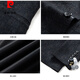 Pierre Cardin men's young and middle-aged casual suits spring and autumn new Korean style business casual small suits slim single suit jacket LB3309 black gray XL 180