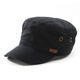 Chapeau Siggi printemps et d'été du chapeau plat en plein air du chapeau de baseball masculin chapeau soleil grand circonférence à la tête noire 61-63