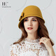 EE NEU WINTER STYLE BRITISH WOLL TOP HAS Sweet und niedlicher koreanischer Freizeithut für Frauen 5003 dunkelblau verstellbar