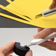 
KACO Lemai utility knife desktop office supplies student stationery paper cutter white (sucking card) K1416