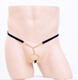 Ji yu Unterwäsche Tanga Männer schwule schwule perverse perverse niedrige Taille offene Treppe konkav und konvexe große Tasche transparent und sexy offene rote Uniform Größe