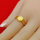 New Vietnamese sand gold transfer lucky girl ring ring with love wheat ears simple ring opening can be adjusted and will not fade for a long time