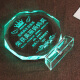 Romantic and long-lasting thanksgiving Father's Day gifts for father, grandpa, mom, wife, birthday, man and woman, practical DIY custom 40-year-old 5 ornaments, star anise birthday dad award, medium size 14x12cm [electronic light]