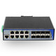 Interrupteur géré de qualité industrielle AOPRE Gigabit Multi-optique réseau multi-électrique réseau convergé de fibre optique convertisseur CORE STANT T688GS-M-SFP 8 OPTICAL 8 ELECTRICAL