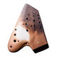 
Shanbei is suitable for three-tube ocarina ag beginner ceramic ocarina alto C tune smoked and burned travel bag lanyard playing level Star Rain Rouge + full set