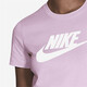 Nike (Nike) Damen Sportswear Essential Sport Kurzarm Runde Hals Top Casual Halbärmel T-Shirt Bv6170-695 L