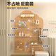 Yiya entrance hole board custom-made storage rack wooden display storage wall cloud storage rack wall hanging hanger color and shape customized per square meter (excluding accessories) cream white cloud