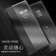 铠萌【真皮翻盖】适用于华为mate30rs保时捷手机壳头层牛皮保护套智能视窗全包防摔高档轻奢商务 玄黑色