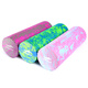 Jiyingfei foam roller muscle relaxation massage roller fitness training Pilates yoga column foam roller blue and green floating point 60cm