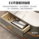 
Spring pastoral Internet celebrity rock slab tea table table living room household Nordic light luxury modern square combination glass small apartment simple tea 70 gray glass + 60 white rock slab (black rack gray pump [delivery to home]