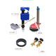 Les accessoires de réservoir d'eau de toilettes à l'ancienne conviennent à TOTOCSW719B 718B d'eau de toilette Valve de vidange de soupape de vidange rouge (Remplacement)