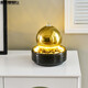 CLCEY Feng Shui Transfer Ball Office Desktop Money Decoration Modern Simple Flowing Water Fountain Living Room Ornament Circulation Water Curtain 9908 Model 26*26*45CM
