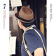 Ruizhi, male and female universal summer hat, middle-aged sun hat, middle-aged and elderly top hat, travel, straw woven straw hat, elderly M01 brown M(56-58cm)