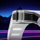 
BONEST GATTI watch birthday gift for boyfriend German mechanical watch fully automatic hollow carbon fiber wine barrel men's watch explorer BG9906-A1 Aurora carbon purple carbon fiber