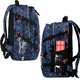 Lego Lego Schoolbag Student Sackepack Children Children 1-3-3-6 sac à dos éclaire le cadeau Burden Male Blue 20041