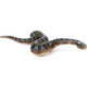 Oenux children's toys simulated snake wild animal model ornaments figures crawling snake pranks python glasses rattlesnake M-681 green anaconda overall is a small model (size and size to see the picture Specifications)