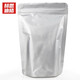 赫思迪格 JG-1098 茶叶铝箔袋 拉链袋 铝箔自立式自封袋 圆角 26*35+5 (50个)