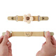 
Xinghengmeng overalls to prevent shoulder loss artifact children's shoulder strap fixing clip cute baby strap anti-slip shoulder clip clip anti-slip Clay flower (1 piece)