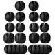 Moshen charging cable storage buckle data cable charging fixed desktop cable wall clamp bed head solid wire clip mobile phone cable buckle white 4 holes