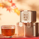 Yanglou Cave (SINCE 682) Blue Brick Tea 480g without cut small square slices 12g tea cake black tea square can gift box Hubei Chibi Specialty
