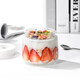 ASVEL Overnight Oatmeal Cup Portable Breakfast Cup with Lid Glass Sealed Large Capacity Oatmeal Milk Cup 330ML