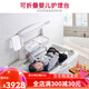 萌兔王子第三卫生间宝宝换尿布台婴儿护理台壁挂式可折叠母婴室安 壁挂落地-旗舰版-安全座椅