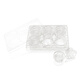 Wenzhi 6 puits à 6 puits à 24 pylpet pcpet cellule de chambre de chambre de chambre de chambre Transwell 12-puits 3,0UM Polyester Membrane Pet 14222