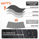 JD.com a fabriqué une valise en aluminium sans limites pour hommes et femmes, valise de bac à bac à calice pour les étudiants, Snow Mountain Silver