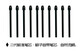 
X digital tablet refill BAMBOO CTL-460 660 470 471 671 672 Hand-painted board pen tip Second generation applicable model diagram 0x0cm