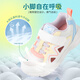 Dr. Kong Dr. Jiang Children's Shoes Velcro 2023 Spring and Autumn Mesh Cloth Comfortable and Breathable Toddlers and Girls Baby Toddlers Beige 28 Foot length is about 16.9-17.4