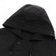 YOUNGOR windbreaker men's hooded long single windbreaker nylon durable, comfortable and breathable men's top jacket black L 175/96A
