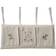 
Renjuyi ins Feng baby cot storage bag hanging bag diapers diapers storage baby toy storage storage bag bear bedside bag