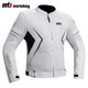 MOTOBOY summer motorcycle riding suit men's mesh breathable motorcycle suit anti-fall riding jacket racing suit suit rider suit SJ-07AIR off-white top XL