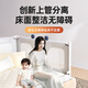 Maruya crib fence baby anti-fall guardrail bed bedside anti-fall baffle 1.8+2.0 punch-free double-sided installation