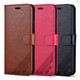 AZNS 红米Note14Pro手机壳翻盖皮套钱包式Redmi note14pro+5G前后全包保护防摔软壳侧翻复古商务男女新 黑色 型号【红米note14Pro】