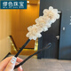 缪色（MiU Se）2022新款韩式花朵盘发器简约气质丸子头扎发发饰懒人蓬松神器 卡其咖纱花盘发器