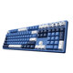 AKKO 3108DS Zhengke Ocean Star Wired Mechanical Keyboard E-sports Games PlayerUnknown's Full Size Office Laptop Desktop 3108DS Ocean Star-V2 Orange Axis