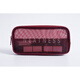 Zichen transparent portable travel toiletry bag cosmetics storage bag business trip toiletry bag foundation lipstick cosmetic bag black medium size
