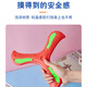 
Hanhan Paradise Children's Outdoor Toys Soft Boomerang Frisbee Luminous Glowing Three Leaf Round Park Children's Day Gift