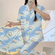
Pajamas for women, three-piece set chiikawa summer short-sleeved loose casual and cute little eight-sleeved home clothes for outdoor wear KK14116 XL [recommended 120-135 Jin [Jin equals 0.5 kg]]