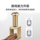 NVC Electrician switch socket four-position five-hole socket 118 type concealed 20-hole socket gray
