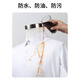 ROMON waterproof, oil-proof and stain-proof four-season long-sleeved shirt for men, formal business, versatile, three-proof shirt for men, white 41