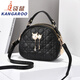 Canguro mini bolso de la moda para mujer bolso de hombro para mujeres bolso de cuerpo de mujer Bolso gato cabeza blanca